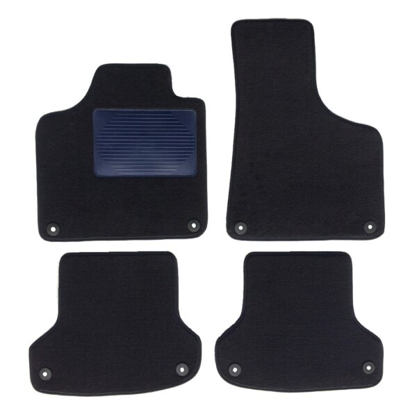 Tappetini in moquette per Audi A3 (8P) e (8PA) 2003>2013 (8 Fix)